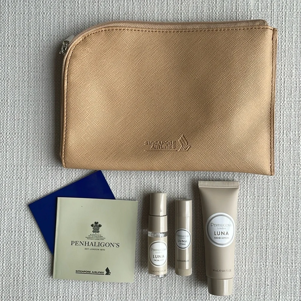 Penhaligons Travel Amenity Kit Toiletry pouch LUNA minis